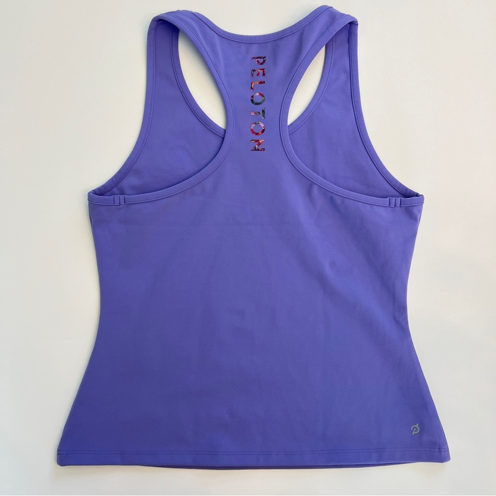 Peloton Purple Racerback Tank Top - Picture 3 of 4